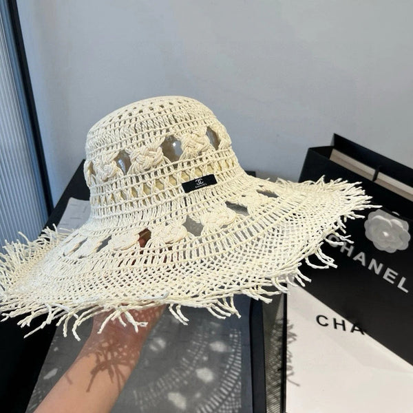 BOHEMIAN SUN HAT WHITE 673919