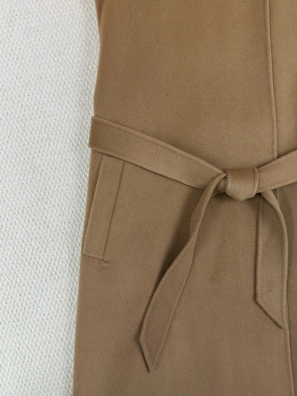 HERMES 25S LONG SLEEVELESS CASHMERE VEST 189