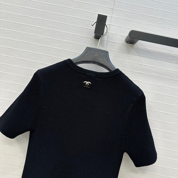 HAUT EN MAILLE CHANEL STYLE 63