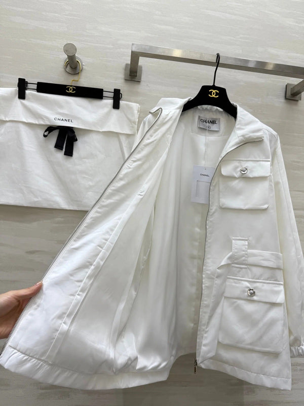 CHANEL 25S VESTE COL MONTANT STYLE 177