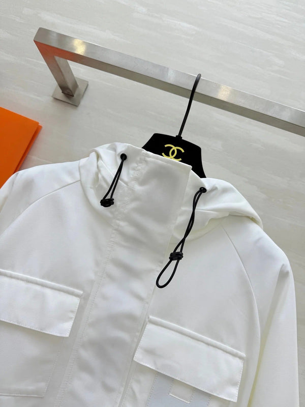 HERMES 25S HOODED JACKET 073