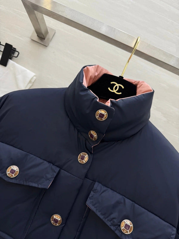 CHANEL MANTEAU LONG COCO NEIGE 25S 483