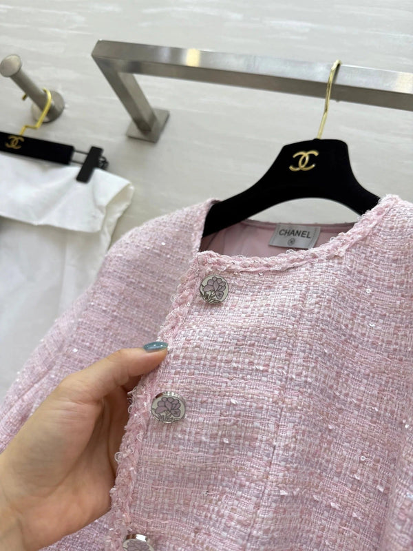 CHANEL VESTE TWEED 25S 635