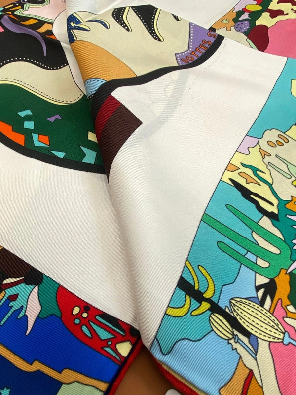 HERMES 25S SCARF 90 IN SILK 703712