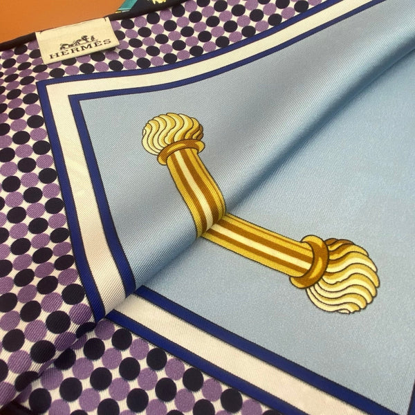 HERMES 25S SCARF 90 IN SILK 709676