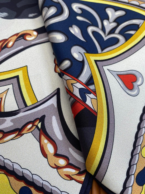 HERMES 25S SCARF 90 IN SILK 709687