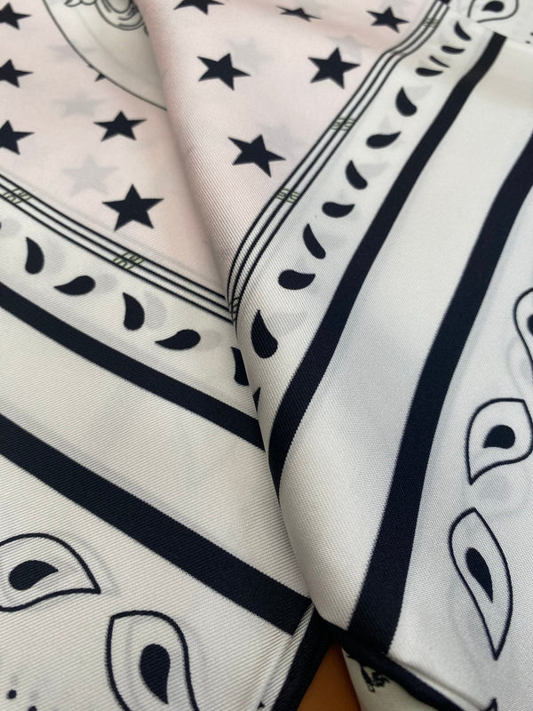 HERMES 25S SCARF 90 IN SILK 718479