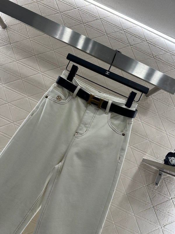 HERMES 25S STRAIGHT-LEG JEANS 083