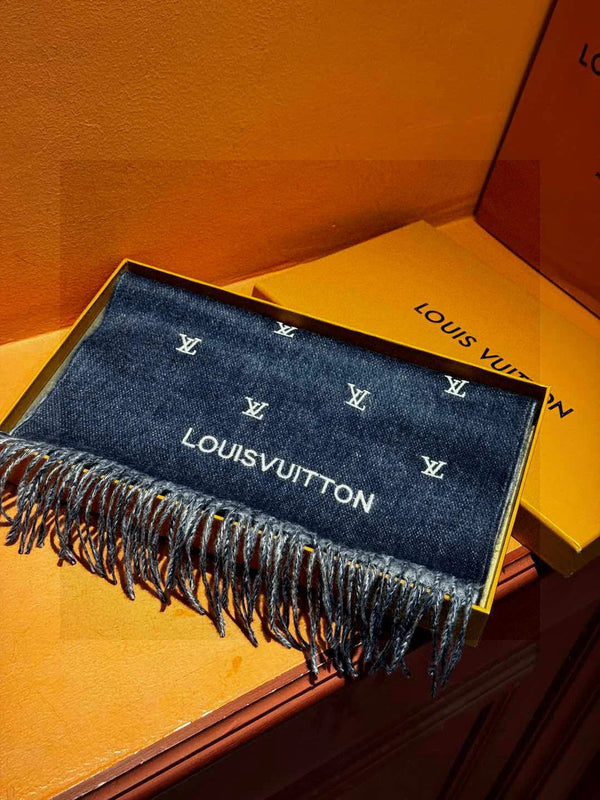 LV SCARF 180 CM IN CASHMERE 730570