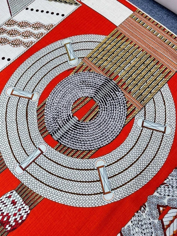 HERMES 25S SCARF 140 IN SILK 727339