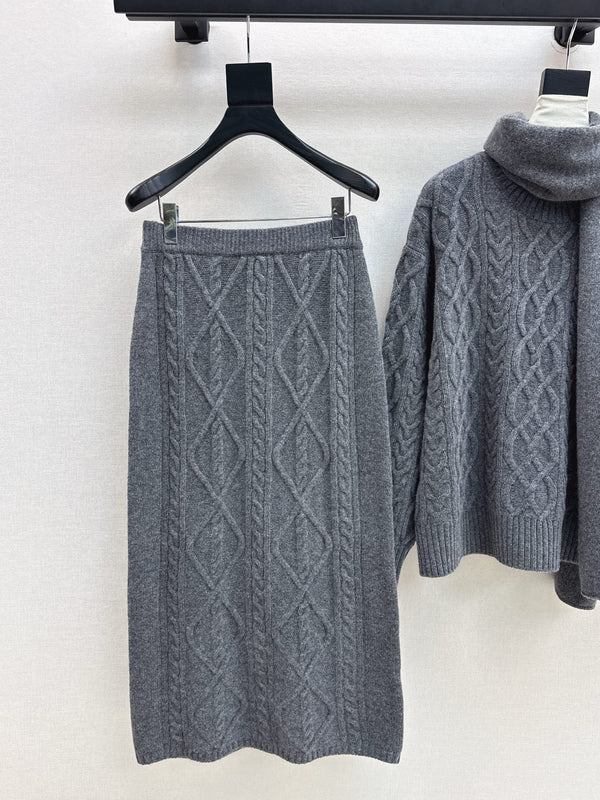 ENSEMBLE JUPE EN MAILLE MAX MARA 25S 092