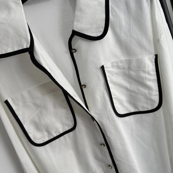 CHEMISE MANCHES LONGUES CHANEL 25S STYLE 126
