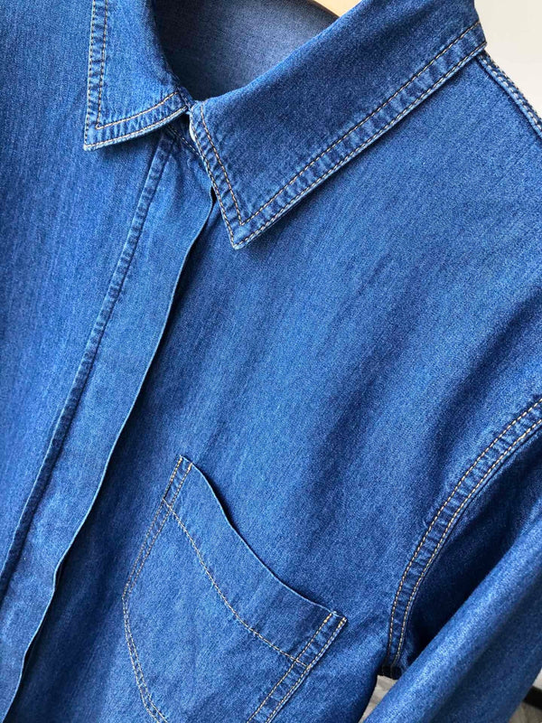 CHEMISE EN JEAN HERMÈS 25S 201