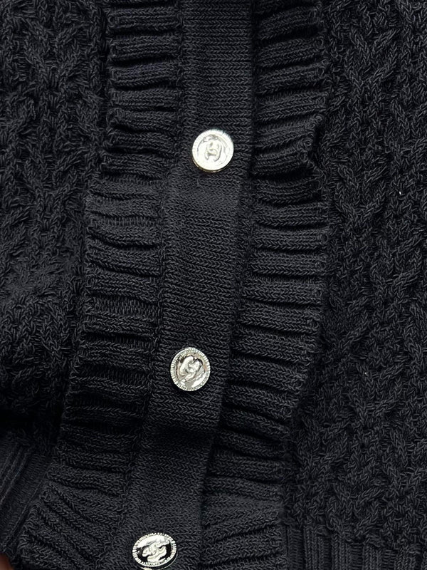 ENSEMBLE MANTEAU EN TRICOT CHANEL 25S STYLE 259