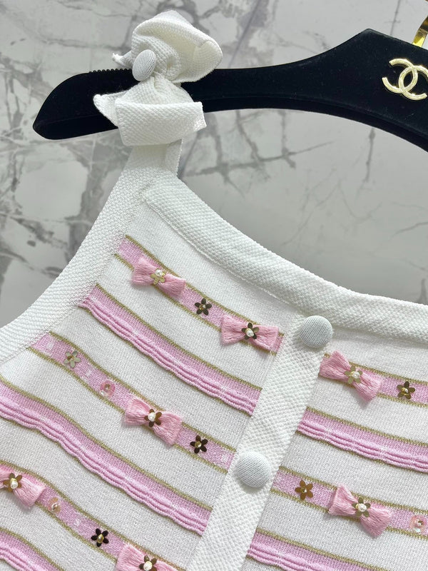 CHANEL 25S CARACO EN TRICOT MODÈLE 109