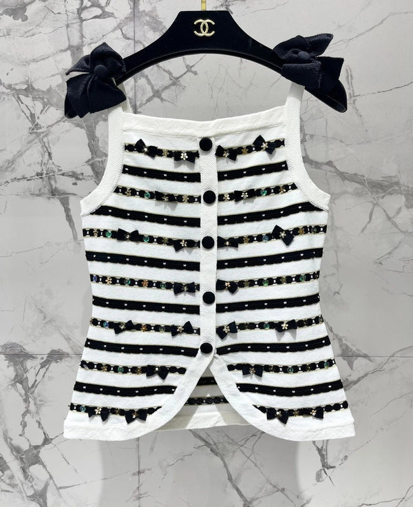 CHANEL 25S CAMISOLE EN TRICOT STYLE 108