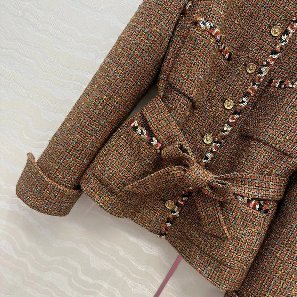 MANTEAU EN LAINE CHANEL STYLE 43