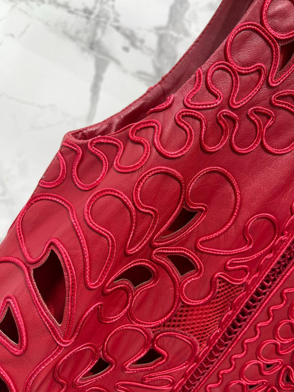 HERMES 25S EMBROIDERED SHORTS 158