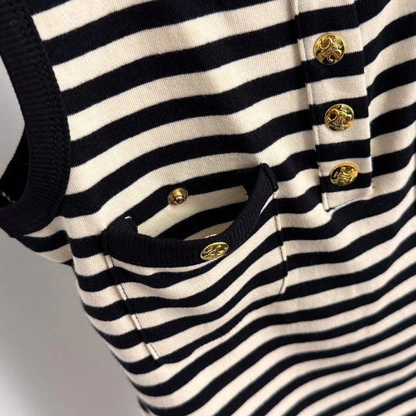 CELINE 25S STRIPED TANK TOP 0115