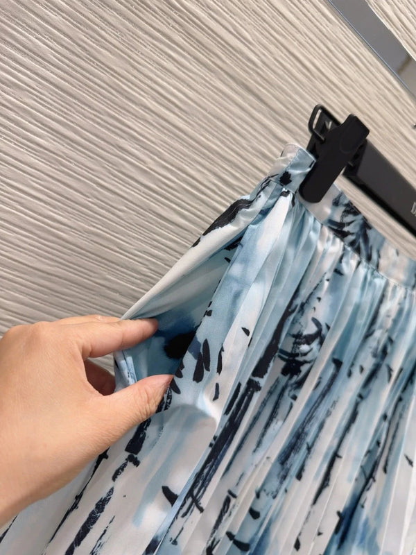 DIOR 25S PLEATED SKIRT STYLE 161