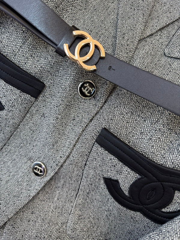 CHANEL 25S MANTEAU LONG BLAZER 492