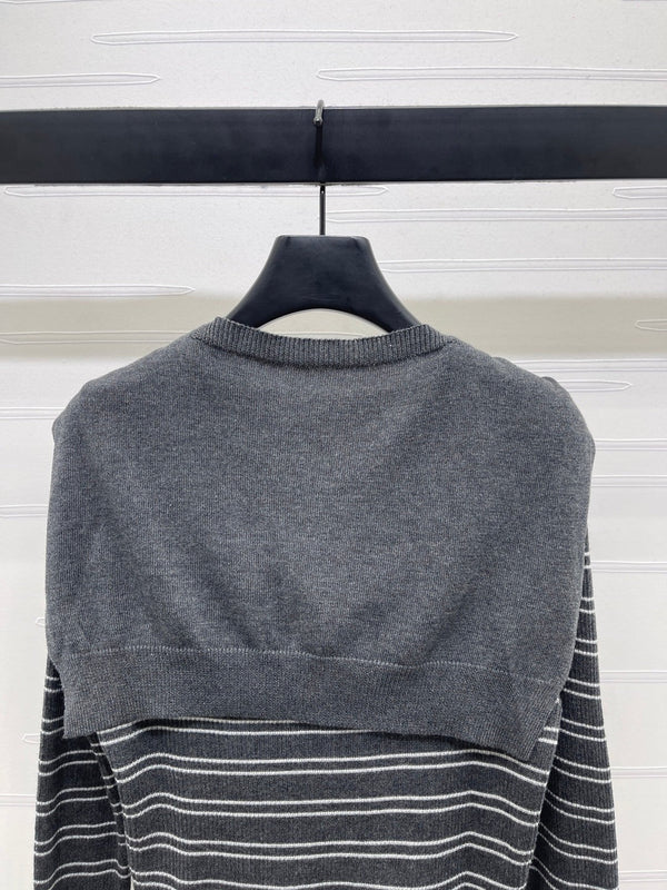 MIUMIU COWL NECK KNITTED SWEATER STYLE 480