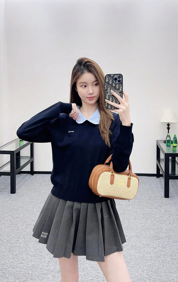 MIUMIU LONG-SLEEVE SWEATER STYLE 97