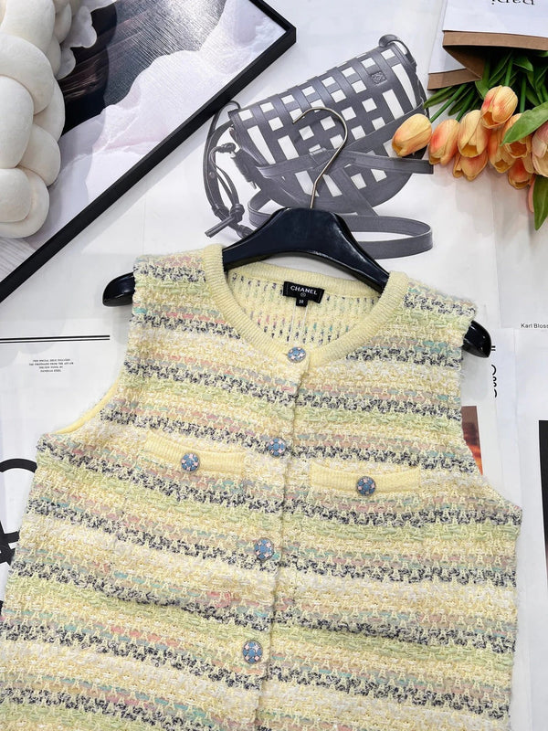 CHANEL 25S GILET EN MAILLE 509