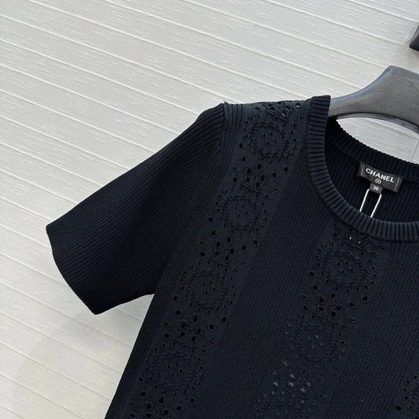 HAUT EN MAILLE CHANEL STYLE 63