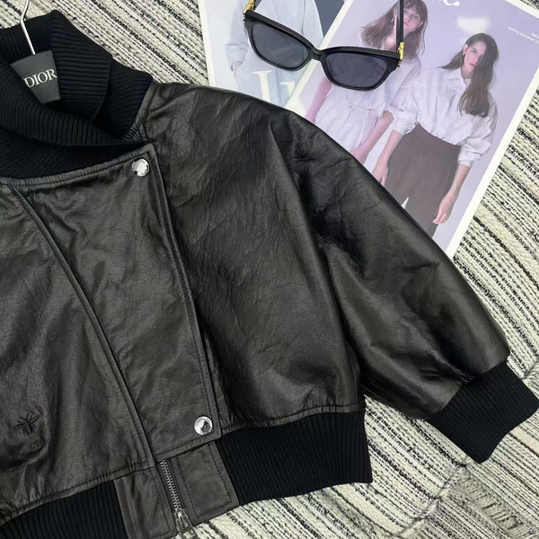 DIOR 25S LEATHER JACKET STYLE 371