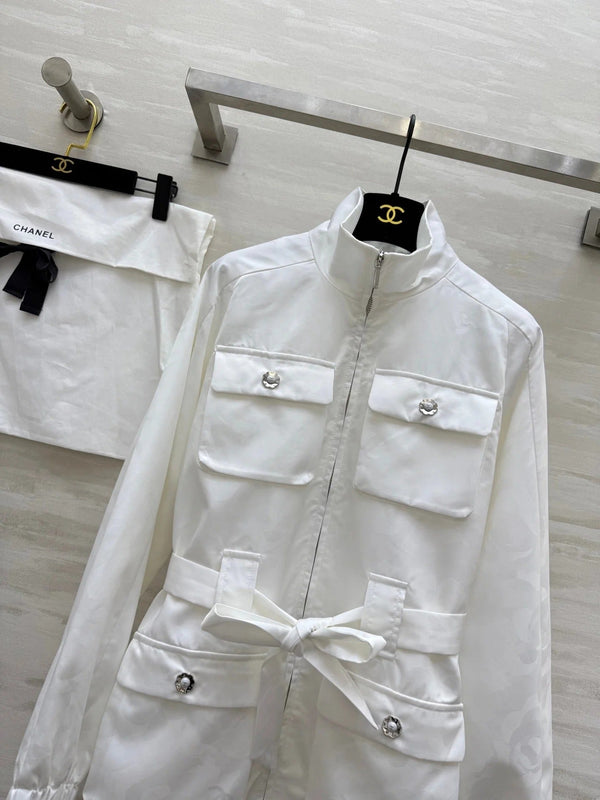 CHANEL 25S VESTE COL MONTANT STYLE 177