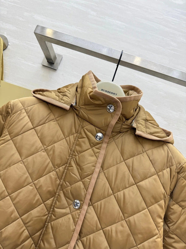 BURBERRY 25S HOODED DOWN COAT 163