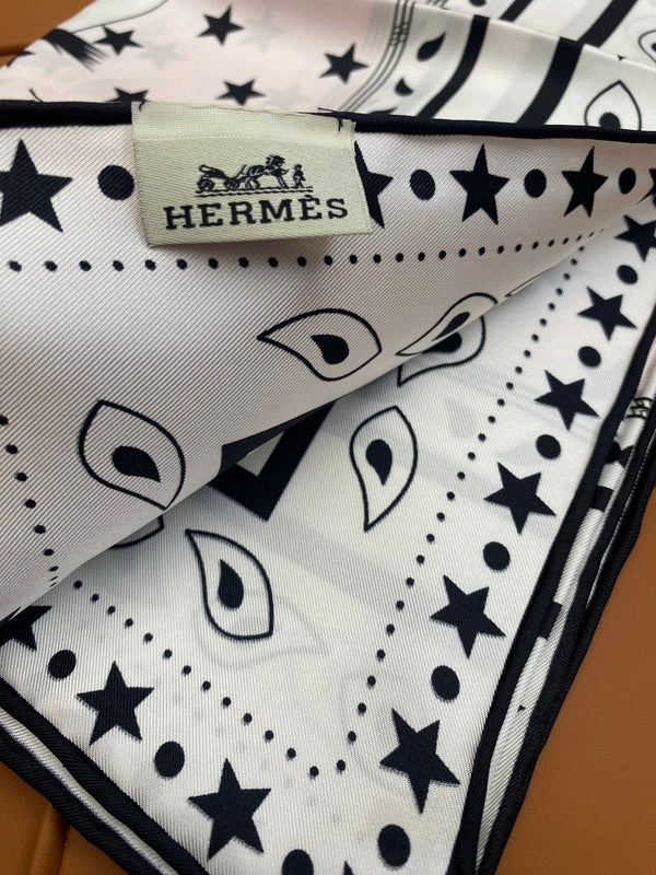 HERMES 25S SCARF 90 IN SILK 718479