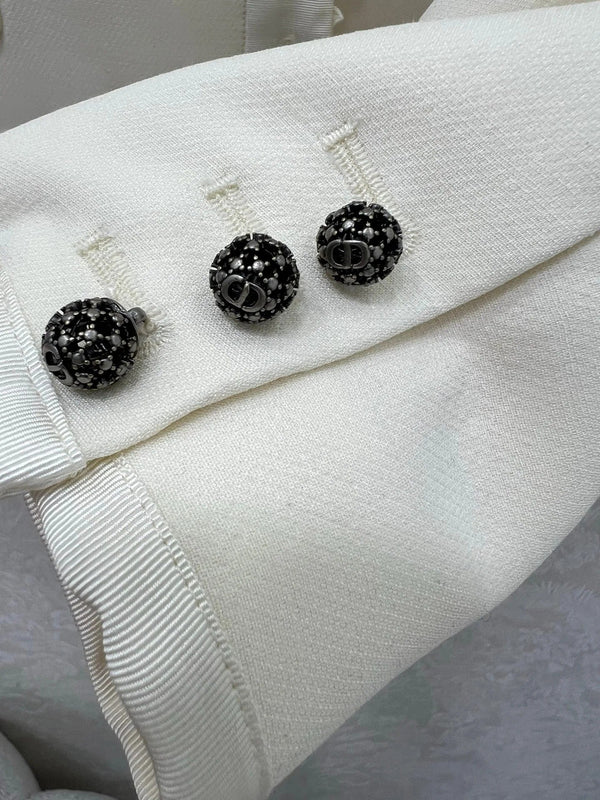 DIOR 25S SILK-BLEND KNIT JACKET STYLE 173