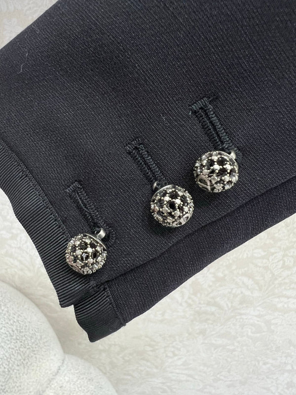 DIOR 25S SILK-BLEND KNIT JACKET STYLE 172