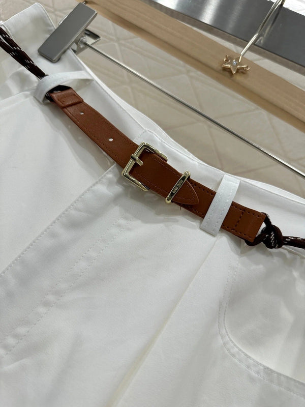 BERMUDA A SCACCHI A VITA ALTA MIUMIU 276622