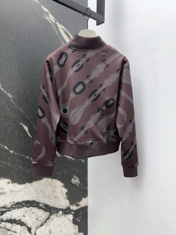 HERMES 25S SWEATSHIRT AND SKIRT SET 528320