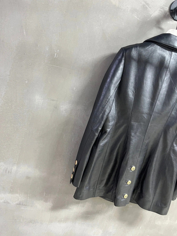 BLOUSON EN PEAU D'AGNEAU CHANEL 25S STYLE 226