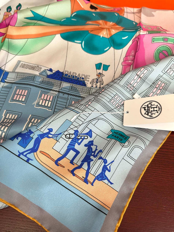 HERMES 25S SCARF 90 IN SILK 730547