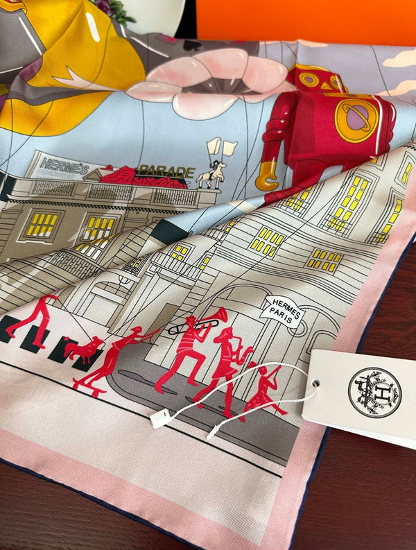 HERMES 25S SCARF 90 IN SILK 730548