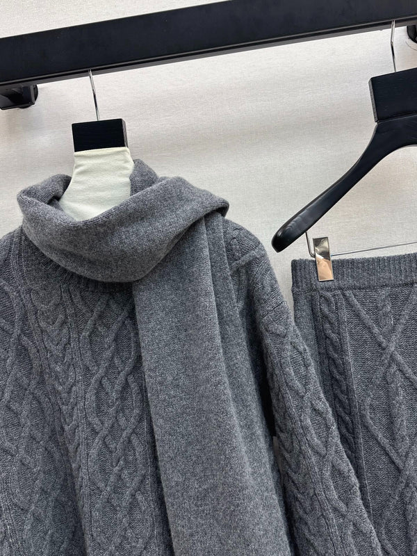 ENSEMBLE JUPE EN MAILLE MAX MARA 25S 092