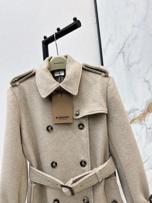 BURBERRY 25S LONG WOOL COAT 286