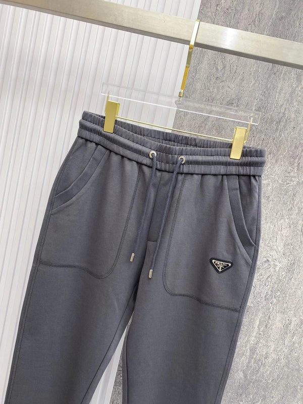 PRA 2026 Men's Casual Pants Gray Fabric 842902