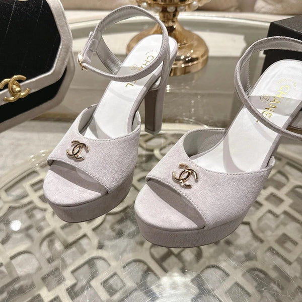 CC 2026 Platform Sandals Lambskin 834303