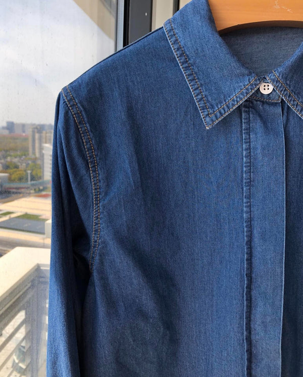 CHEMISE EN JEAN HERMÈS 25S 201