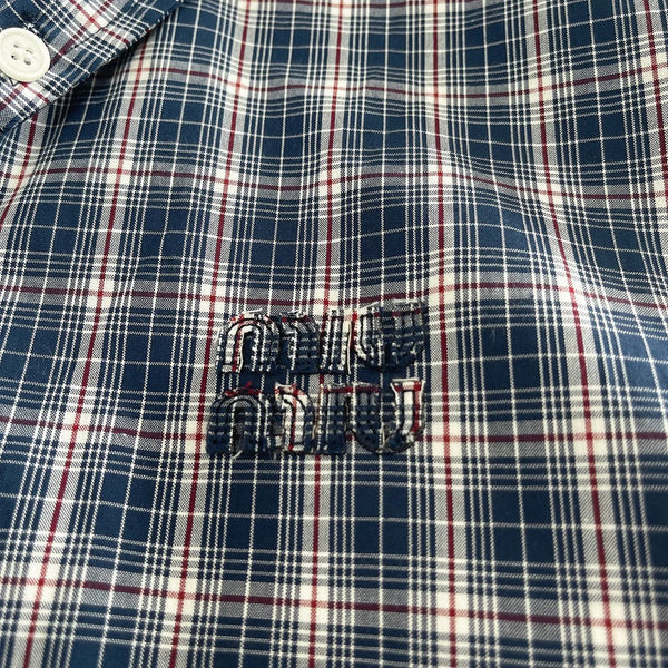 MIU SET BLAZER A QUADRI PREPPY 265846