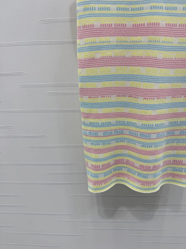 MIUMIU SLEEVELESS DRESS WITH COLLAR 274939