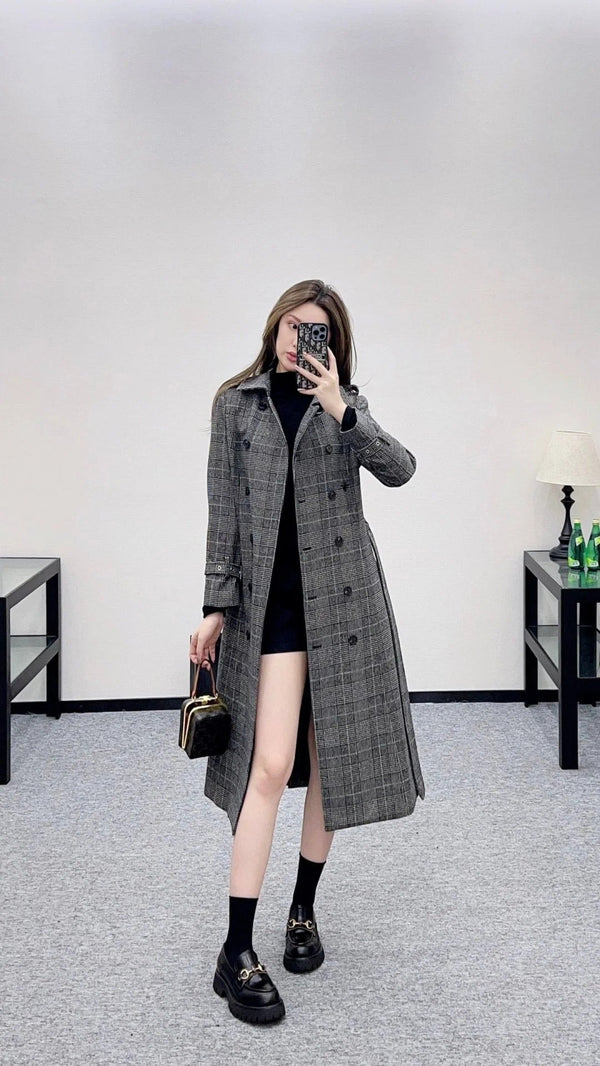 DIOR 25S LONG TRENCH COAT STYLE 302
