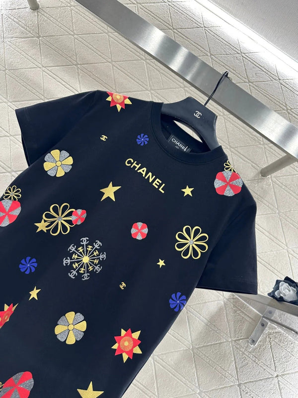 CHANEL T-SHIRT IMPRIMÉ 25S 649