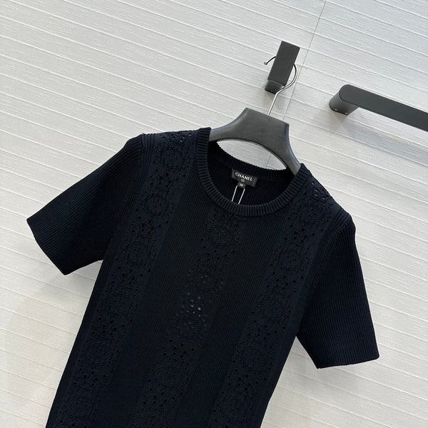 HAUT EN MAILLE CHANEL STYLE 63